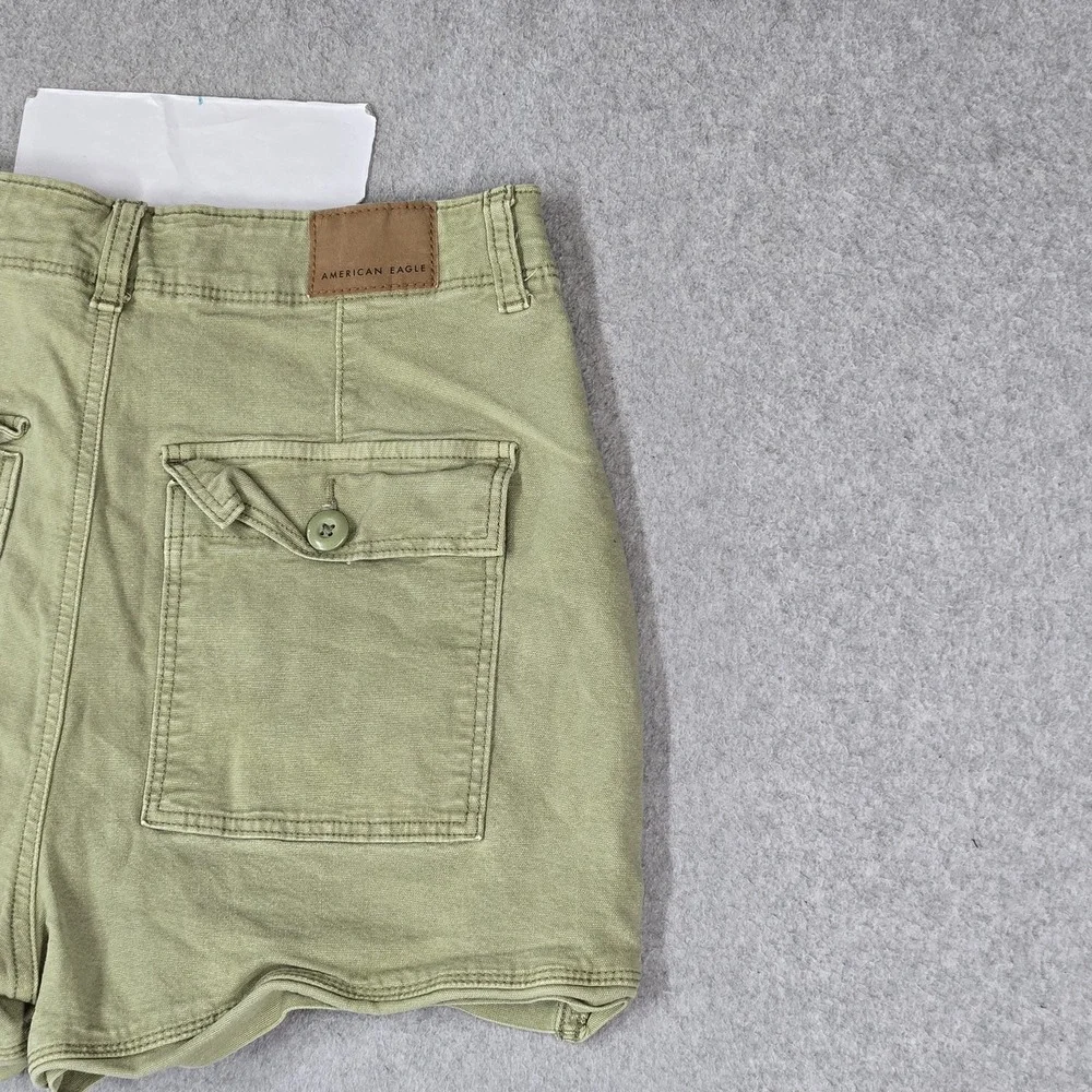 American Eagle Women Shorts 2 Highest Rise 90s Boyfriend Cargo Y2K Utility